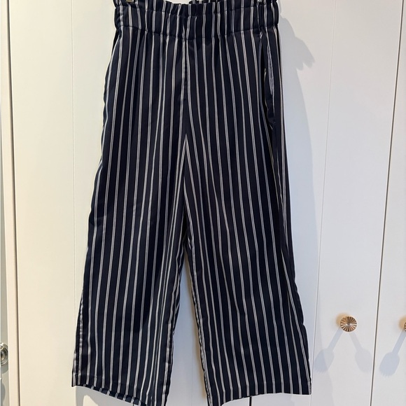 Dynamite Pants - Dynamite Navy and White Striped Pants